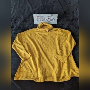 Waffle Turtleneck L